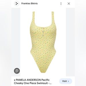 x PAMELA ANDERSON Pacific Cheeky One Piece Swimsuit